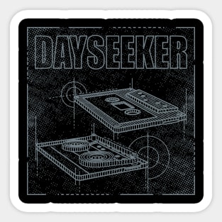 Dayseeker - Technical Drawing Sticker